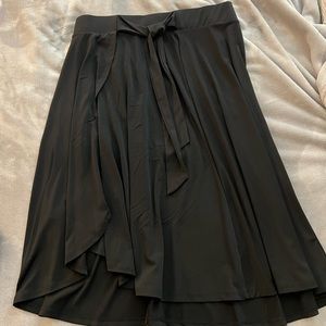 NWT black skirt with tie front ✨MOVING SALE. All items disappear may 30th ✨